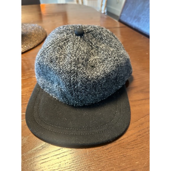 Other - YoungAn Hat Cap Strap Back Herringbone Wool Mens One Size Classic Pattern Unused